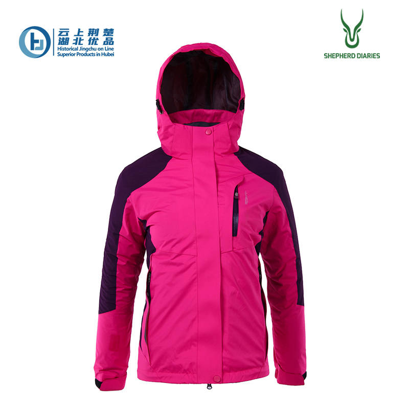 Women's outdoor functional 2 in1 jacket