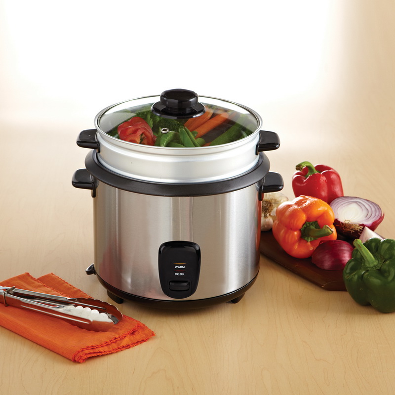 Electric Cylinder Rice Cooker 1.5L Kitchenware Home Appliance