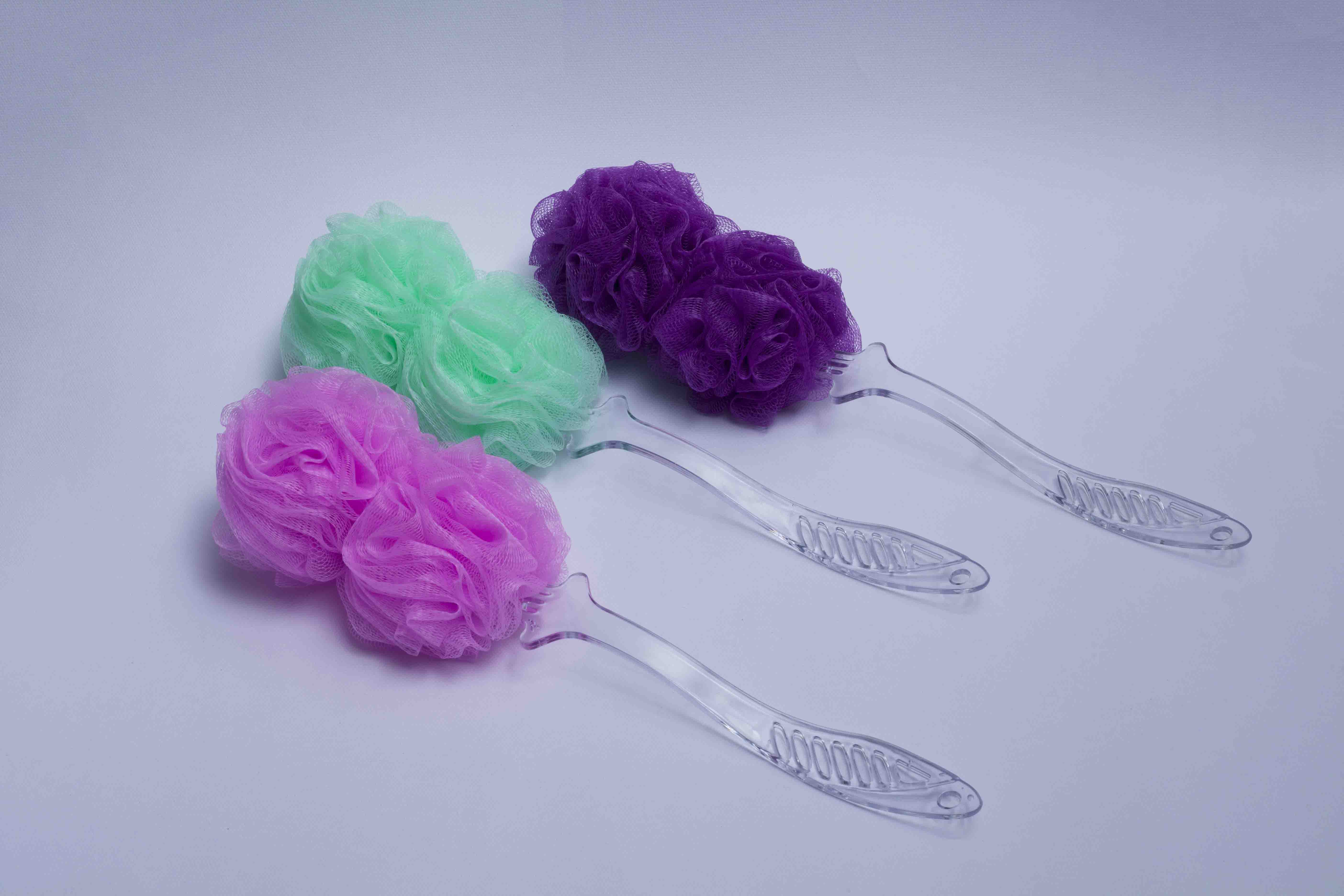 sword handle bath brush