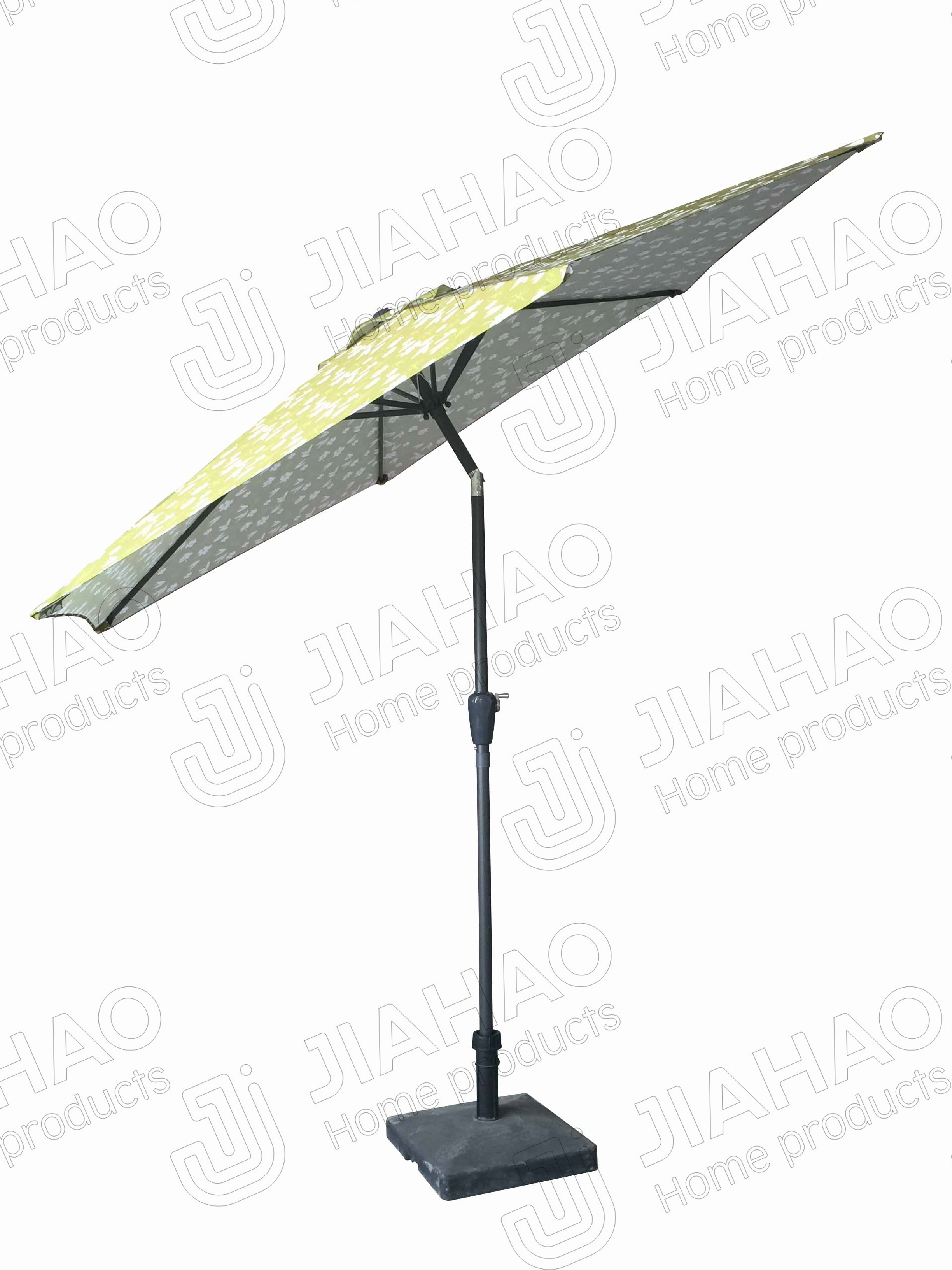Floral Market umbrella with tilt