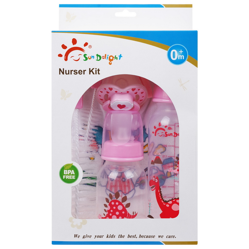 Feeding bottle set