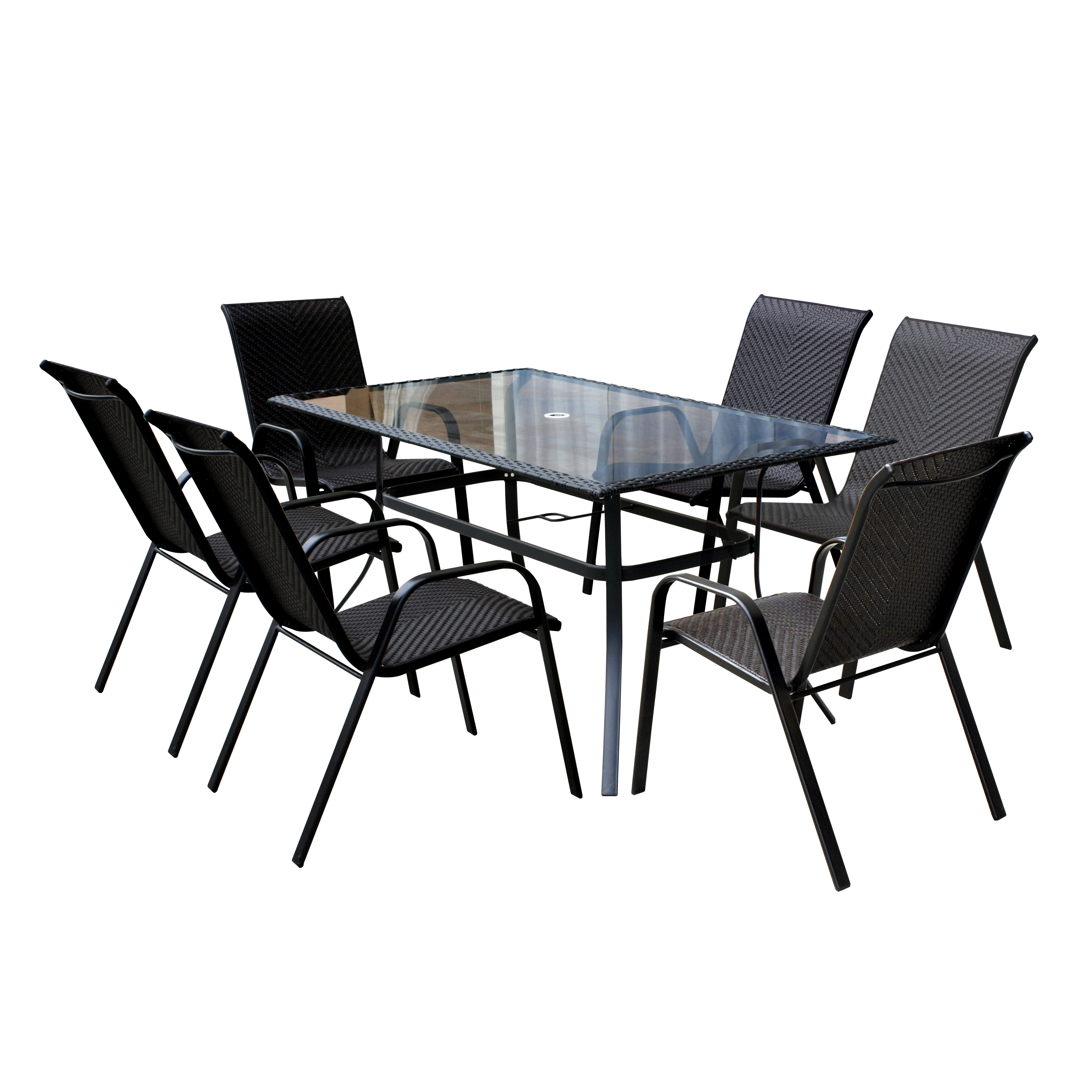 Wicke patio set