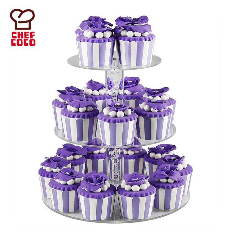 Cake display rack party cupcake tra y for wedding, birthday dessert display holder