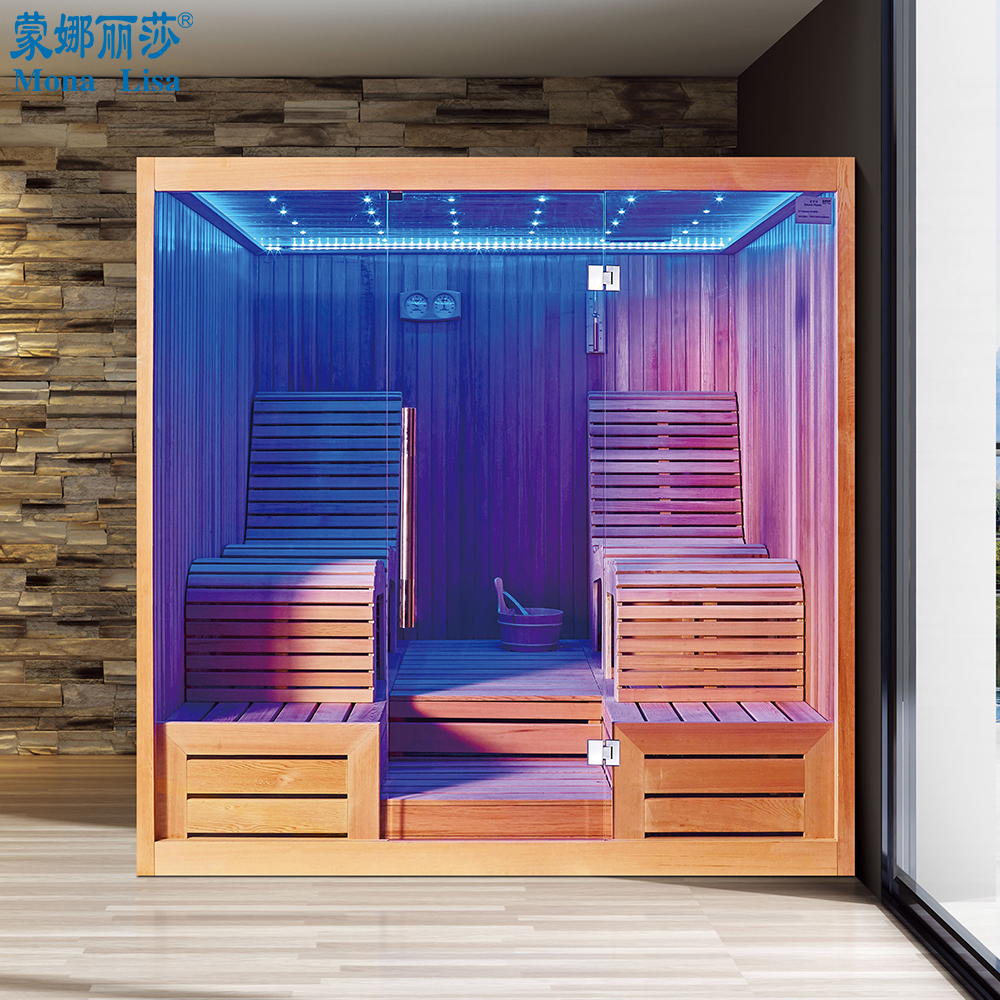 Large Sauna New Canadian Cedar Wood Sauna Room