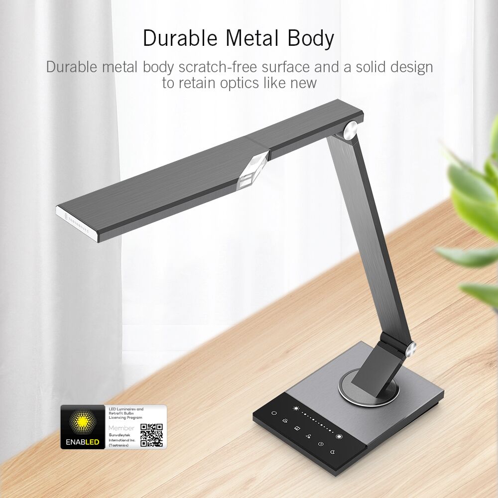 Stylish Metal LED Desk Lamp
