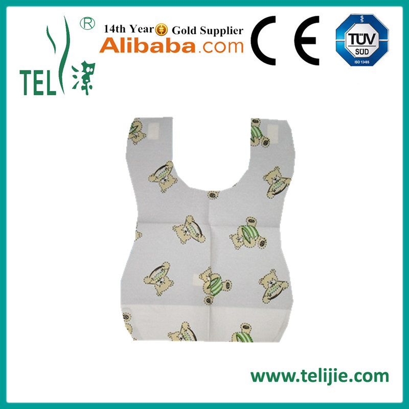 Customized waterproof Disposable Cheap Baby Bibs