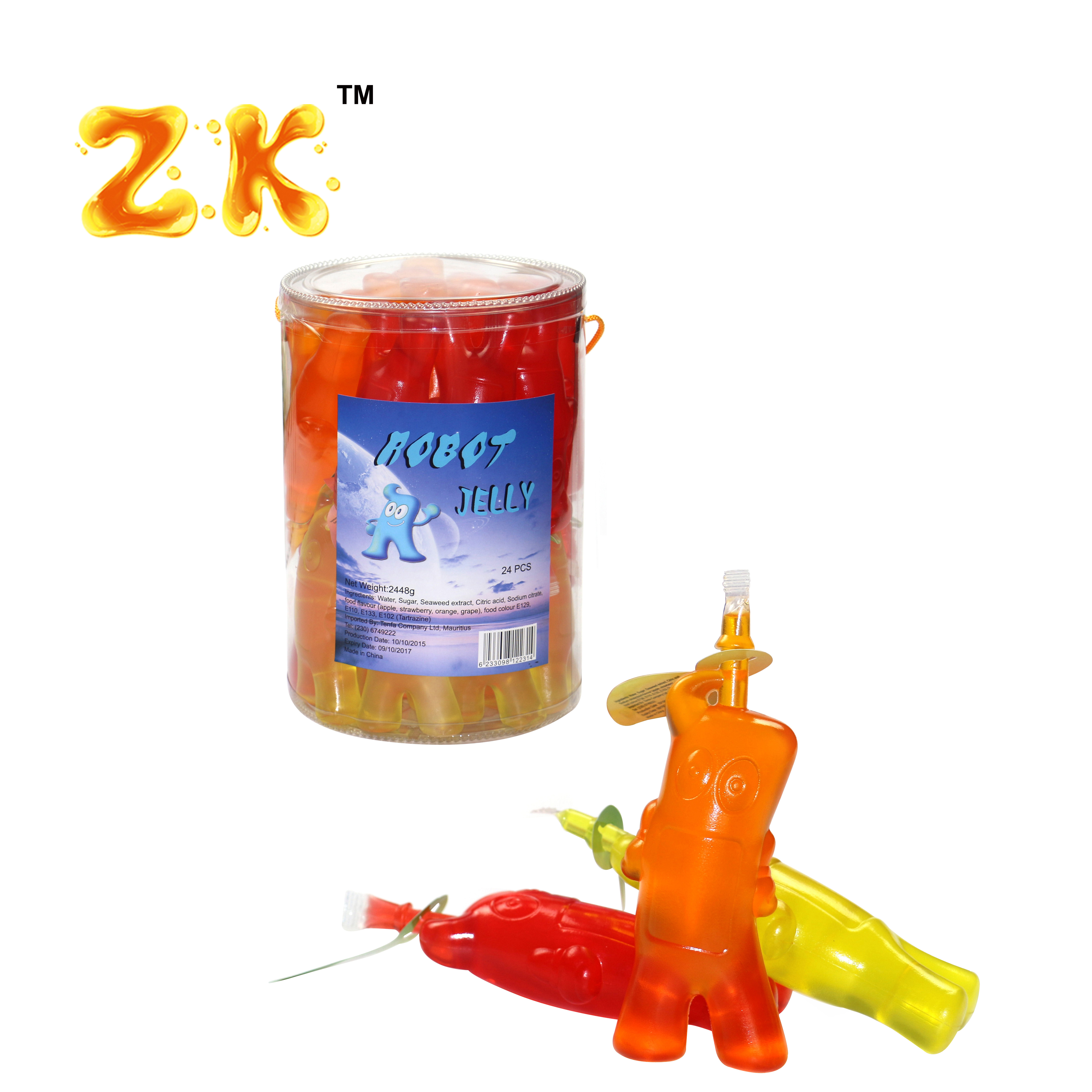 Robot Shape Jelly