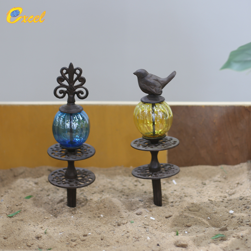 cast iron sticker with glass