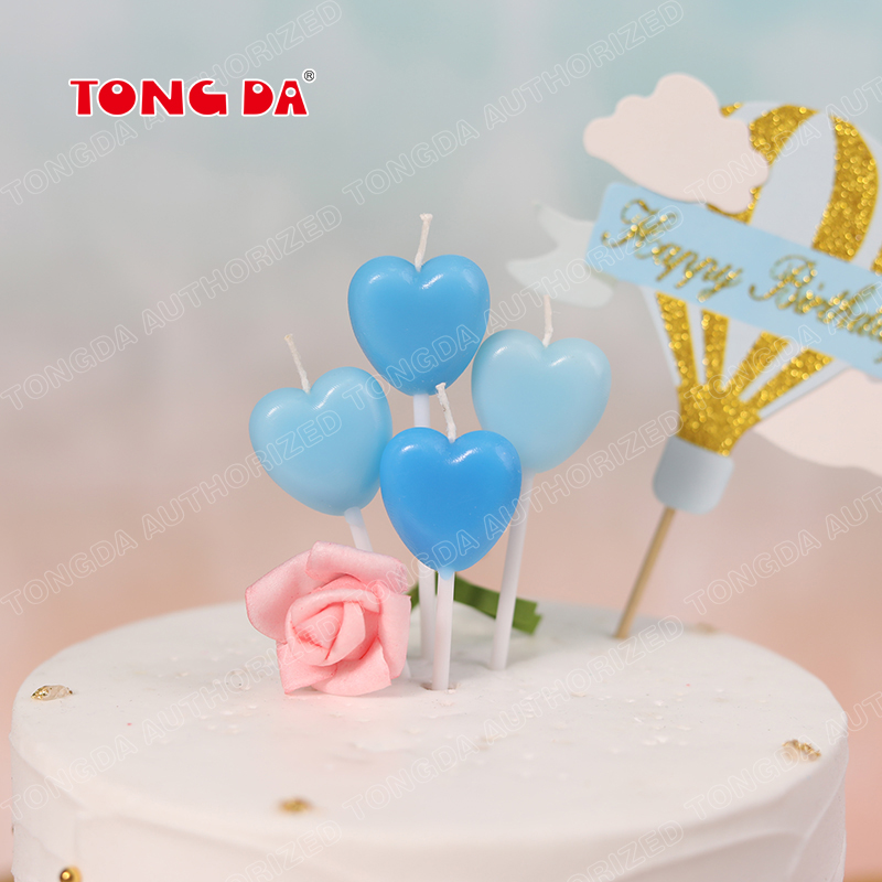 Art birthday candles