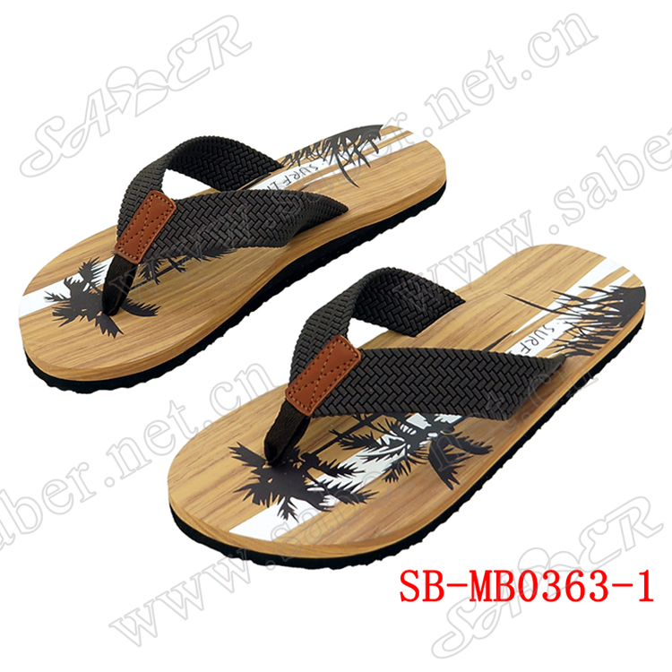 Oem Stylish Eva Man Cheap Shoe Plain Sponge Flip Flop