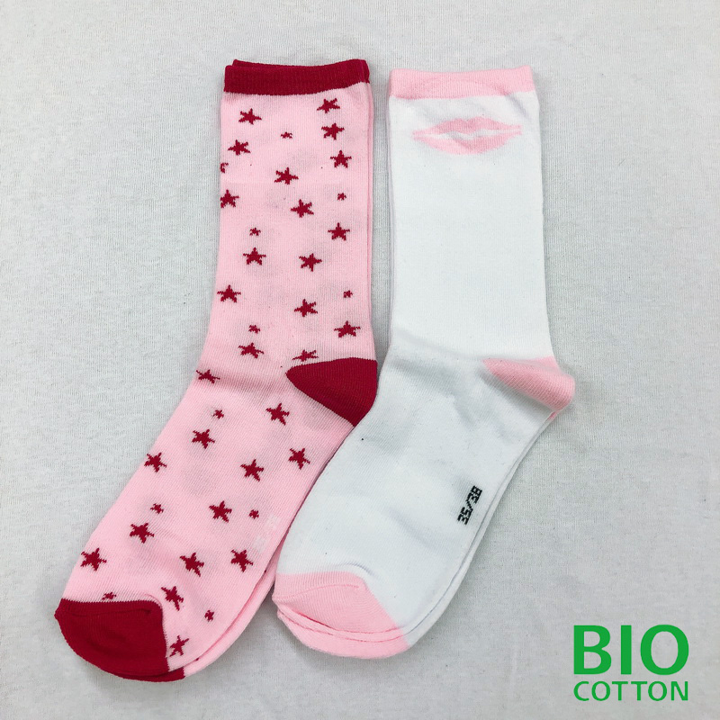 children jacqurd socks with organic cotton from GOTS