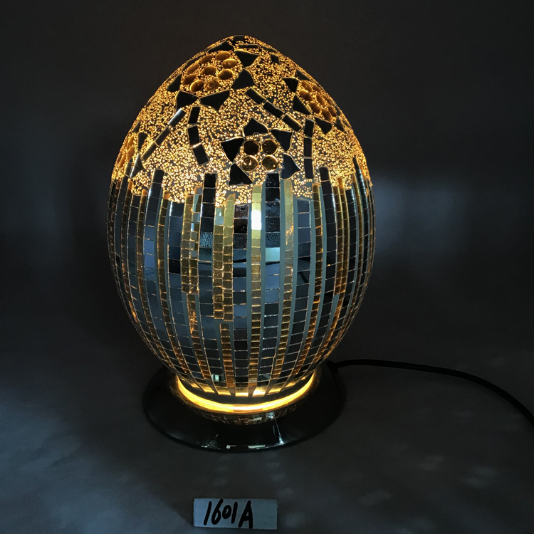 Glass Mosaic decorative lamp Home decoration glass Mosaic desk lamp