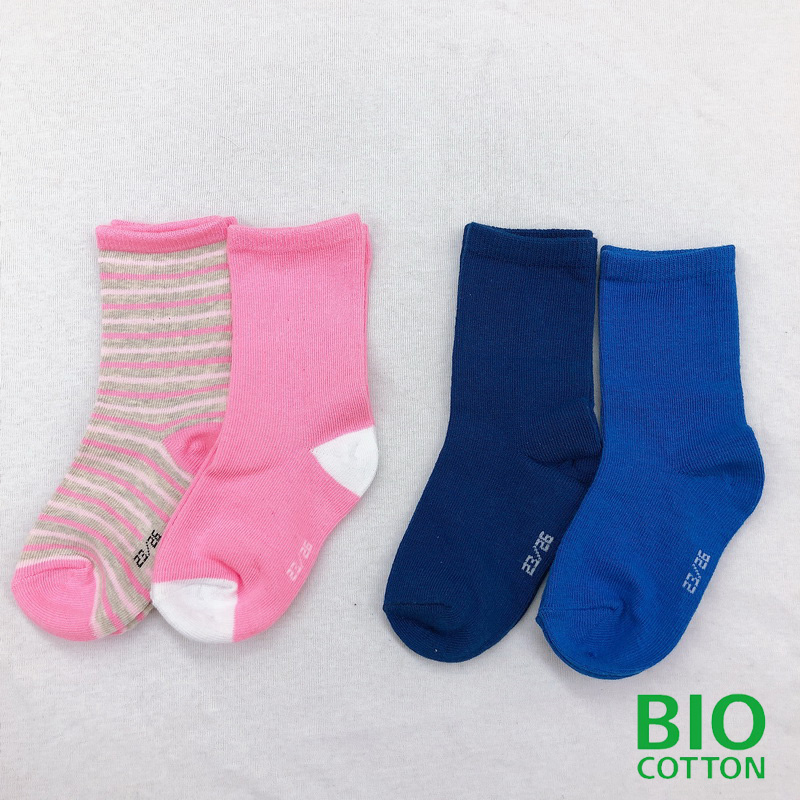 children jacqurd socks with organic cotton from GOTS