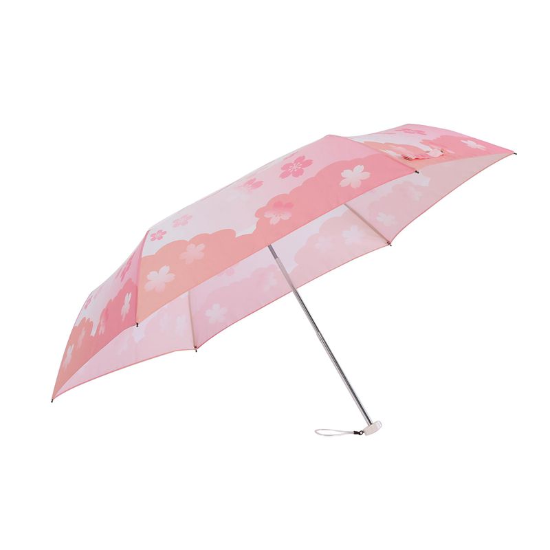 21inches*6 ribs manual three folding umbrella