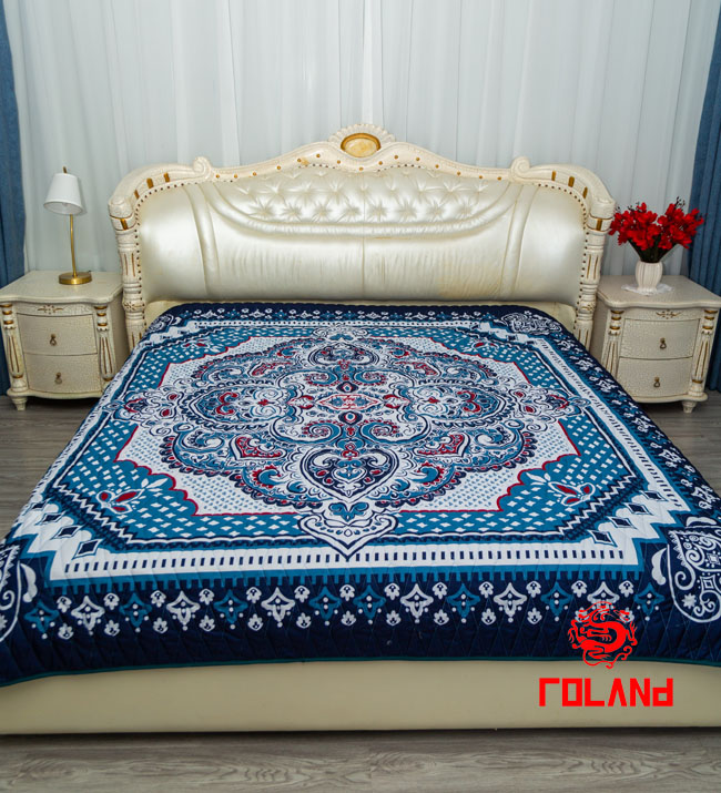 Screen Printing Micro Fiber Bed Cover
