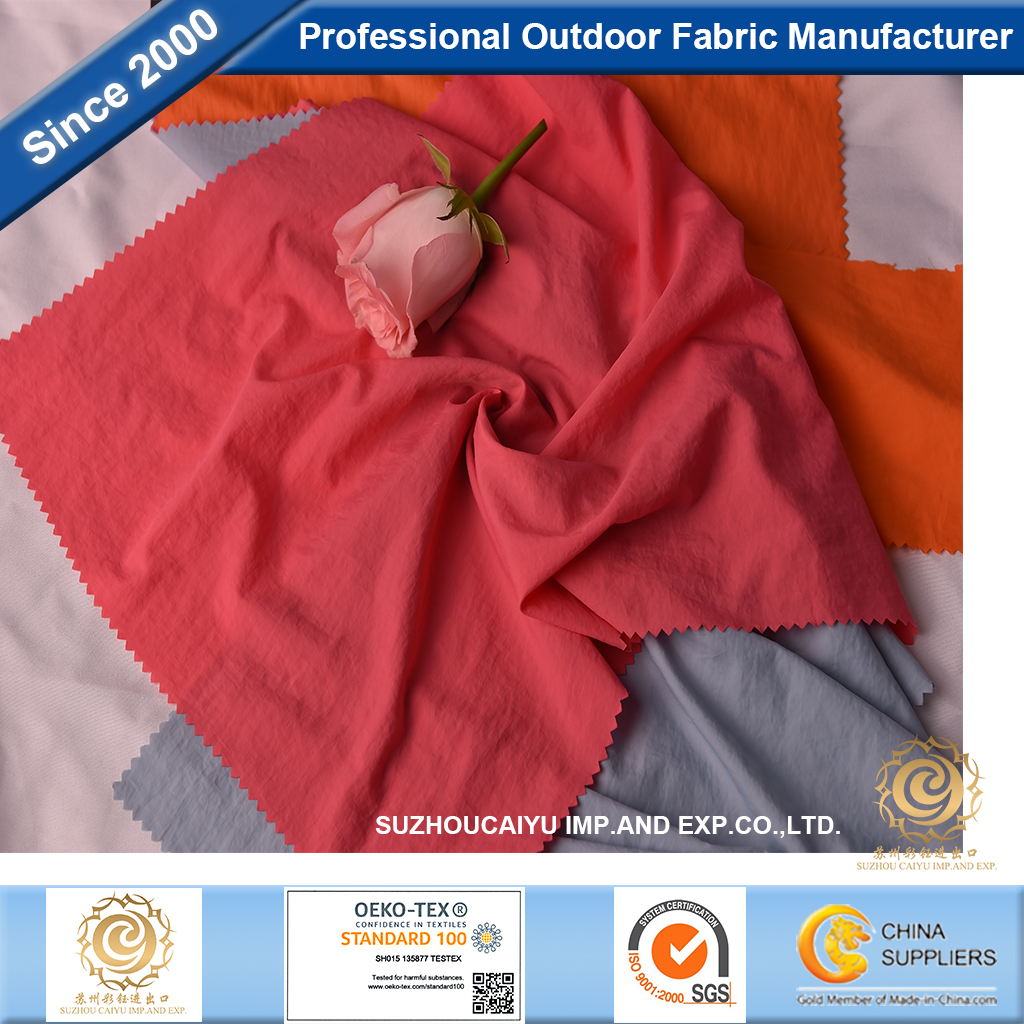 Nylon 30D Crinkle Sun protective Fabric