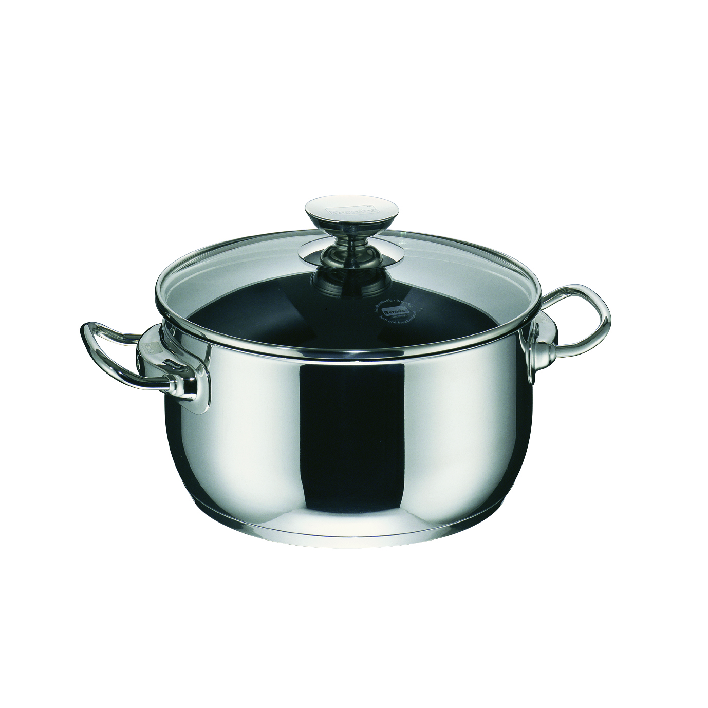Berndes Cooking pot with glass lid with non-stick coating