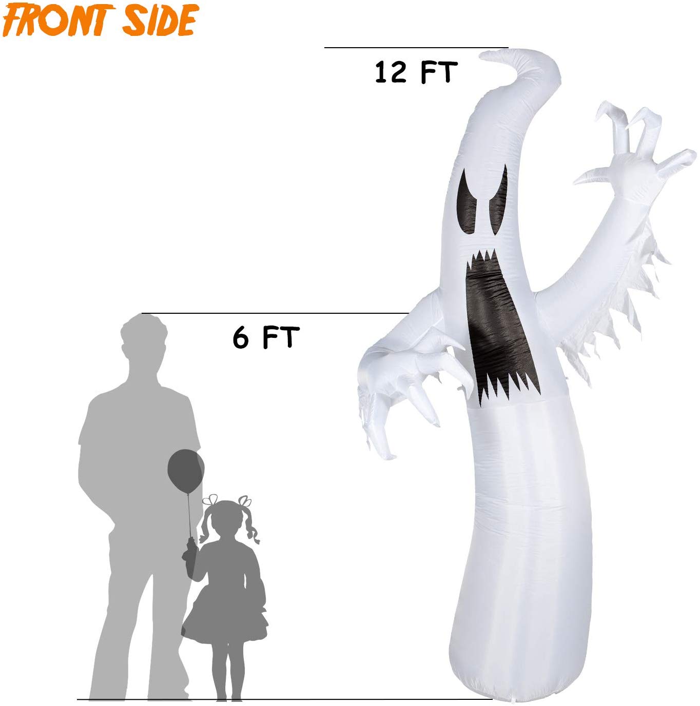 12FT halloween white ghost
