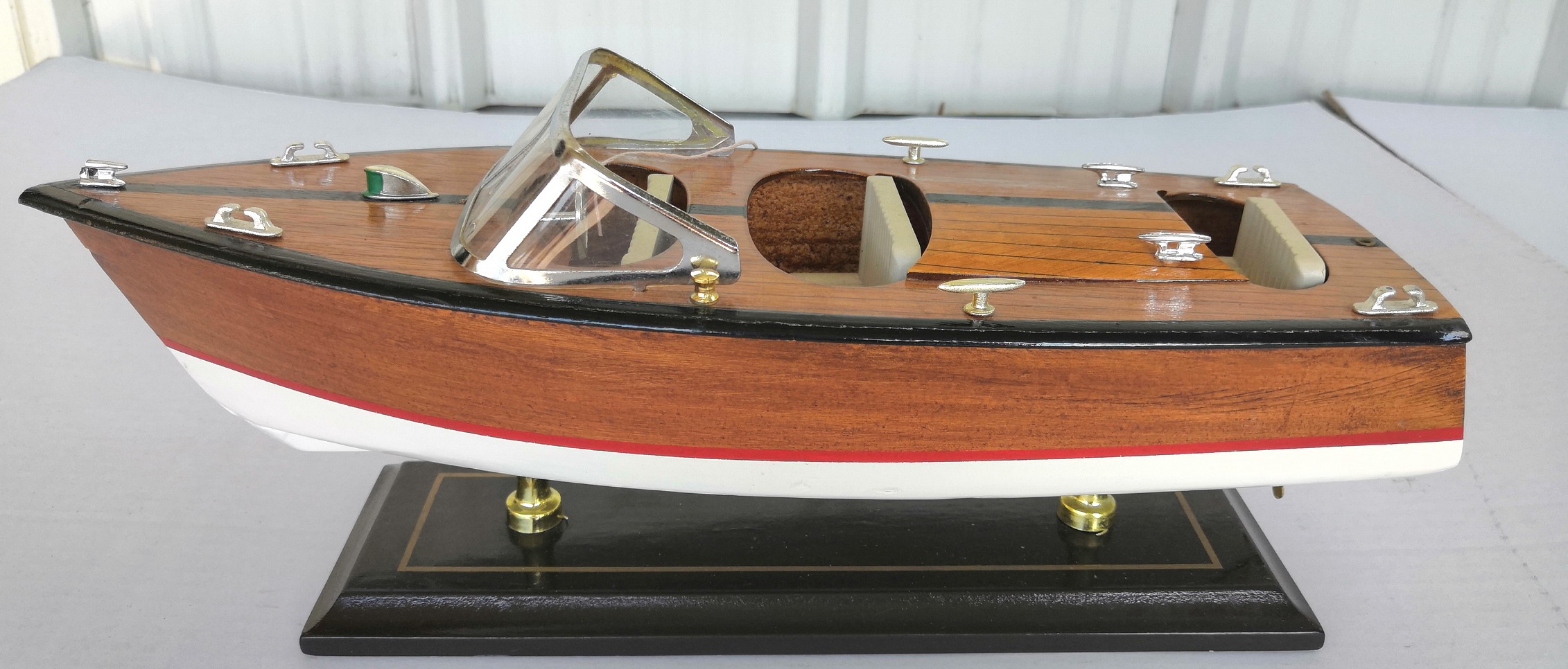 Wooden Boat Decoration