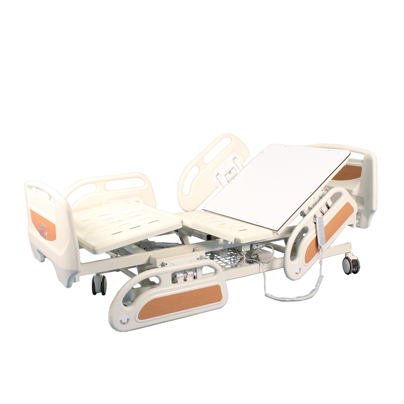 ICU hospital bed with X-ray