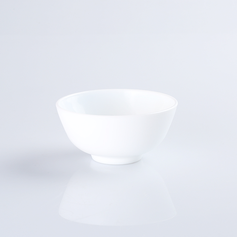 Opal porcelain glass bowl