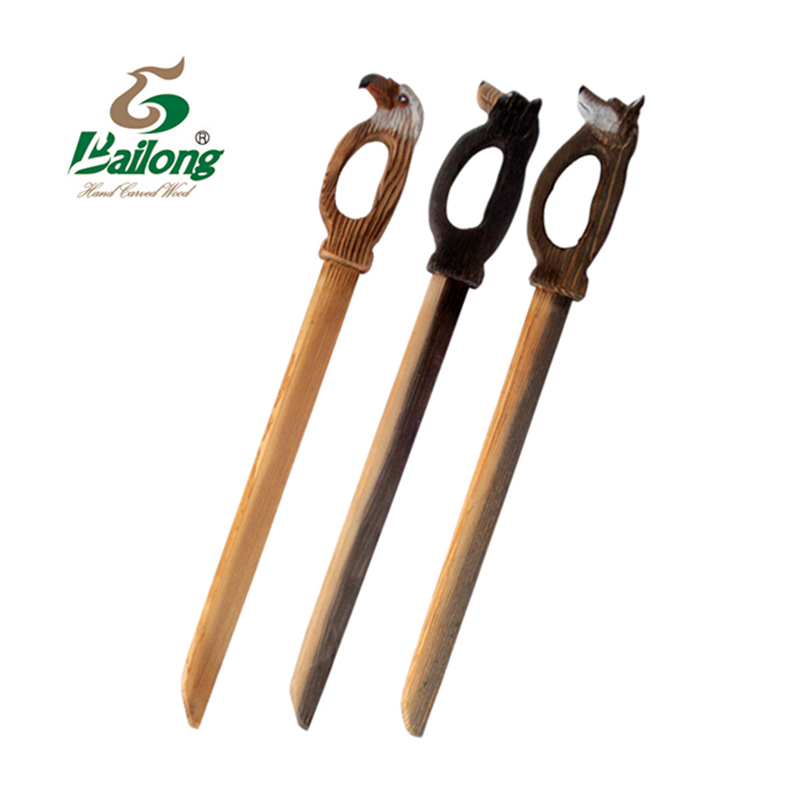Wooden carving toy sword