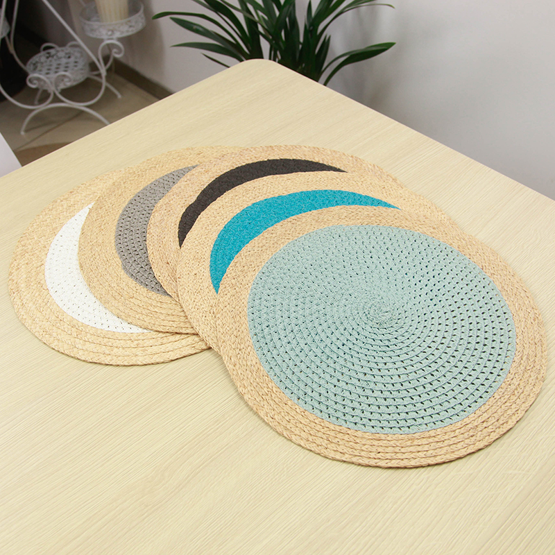 Paper and Raffia Crochet Placemat