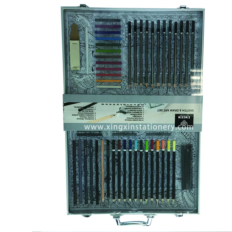61pcs Aluminium/ABS Box Art Set