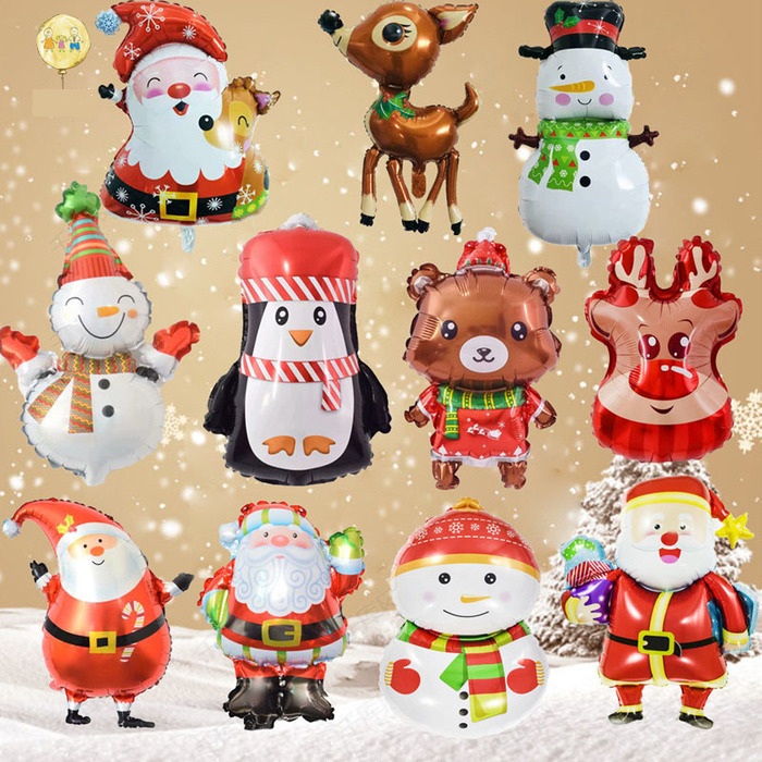 Merry Christmas Foil Balloon