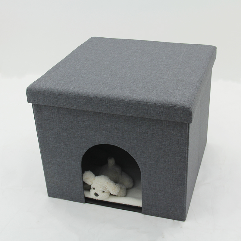 Foldable storage pet house