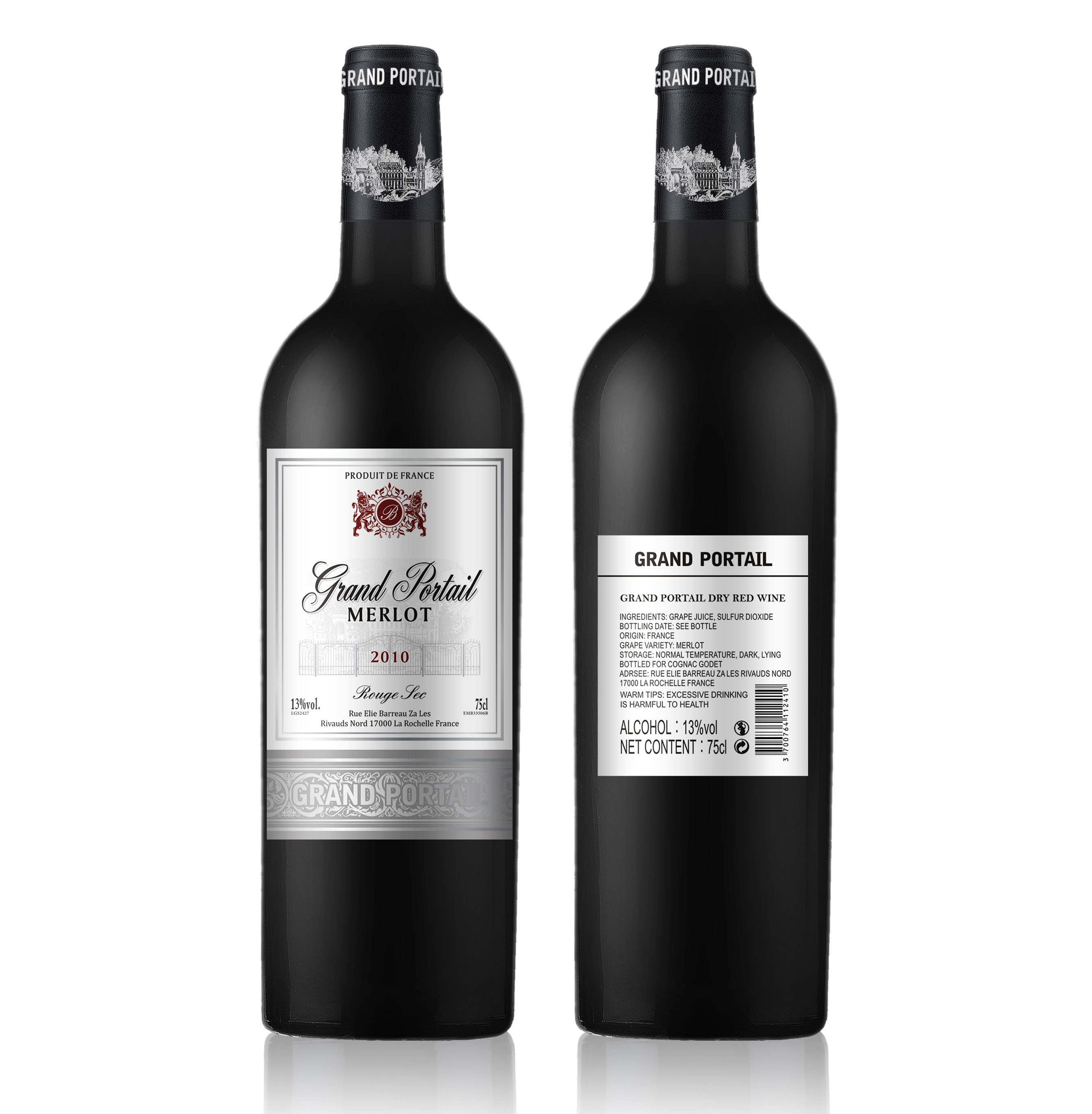 2010 Grand Portail Red Wine