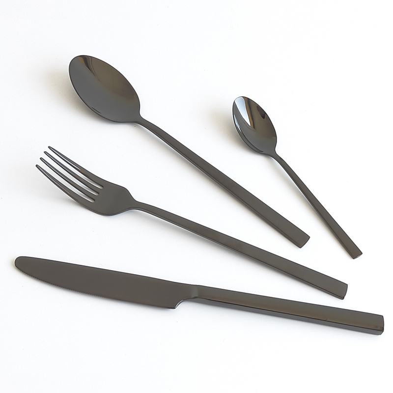 stainless steel cutlery - Legend PVD black
