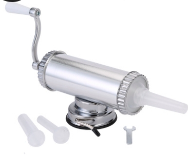 Aluminum sausage stuffer