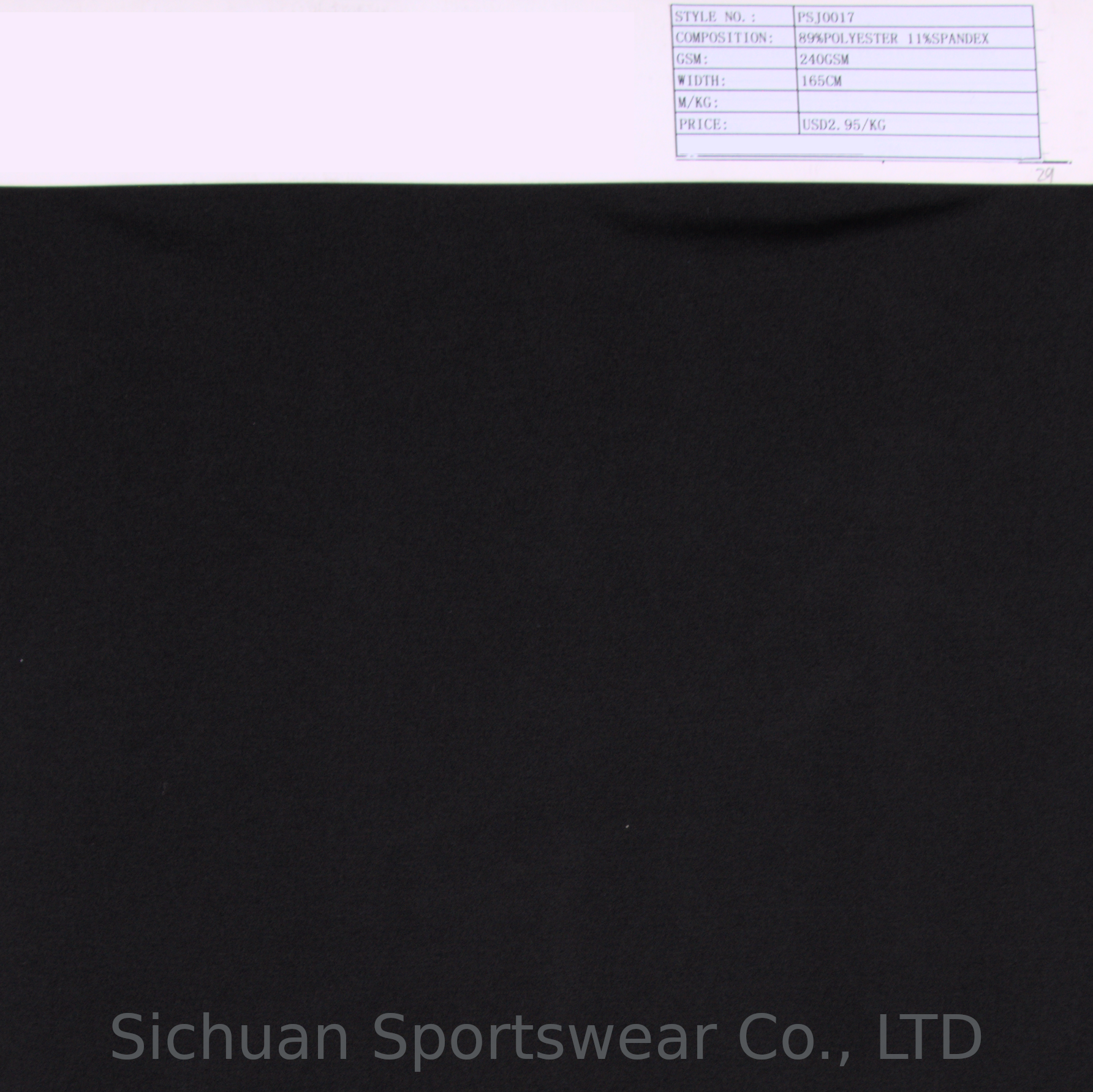 Sportswear Jersey Fabric