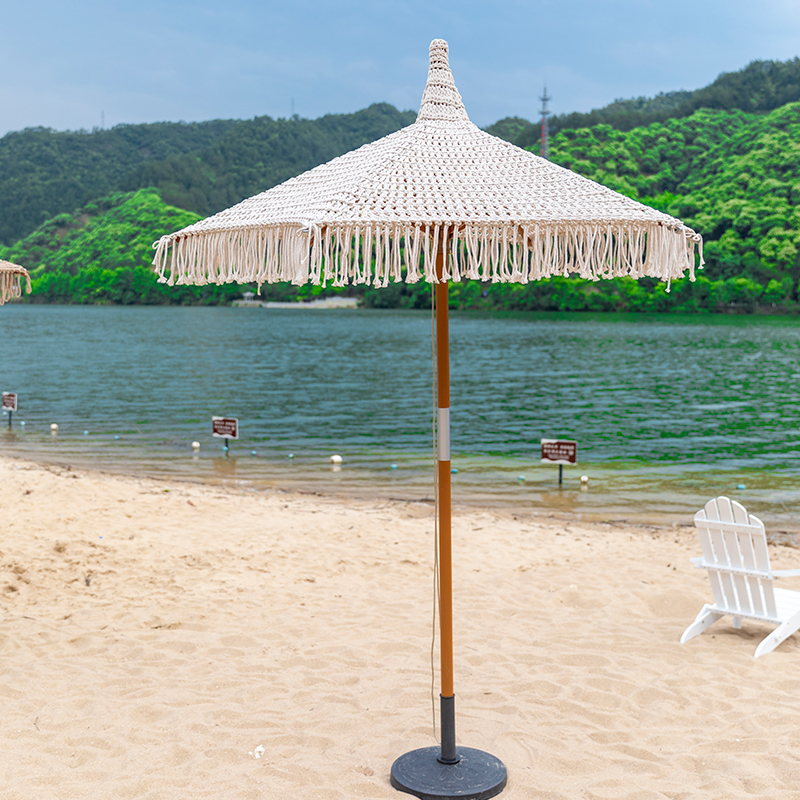 Wooden Knitted Umbrella