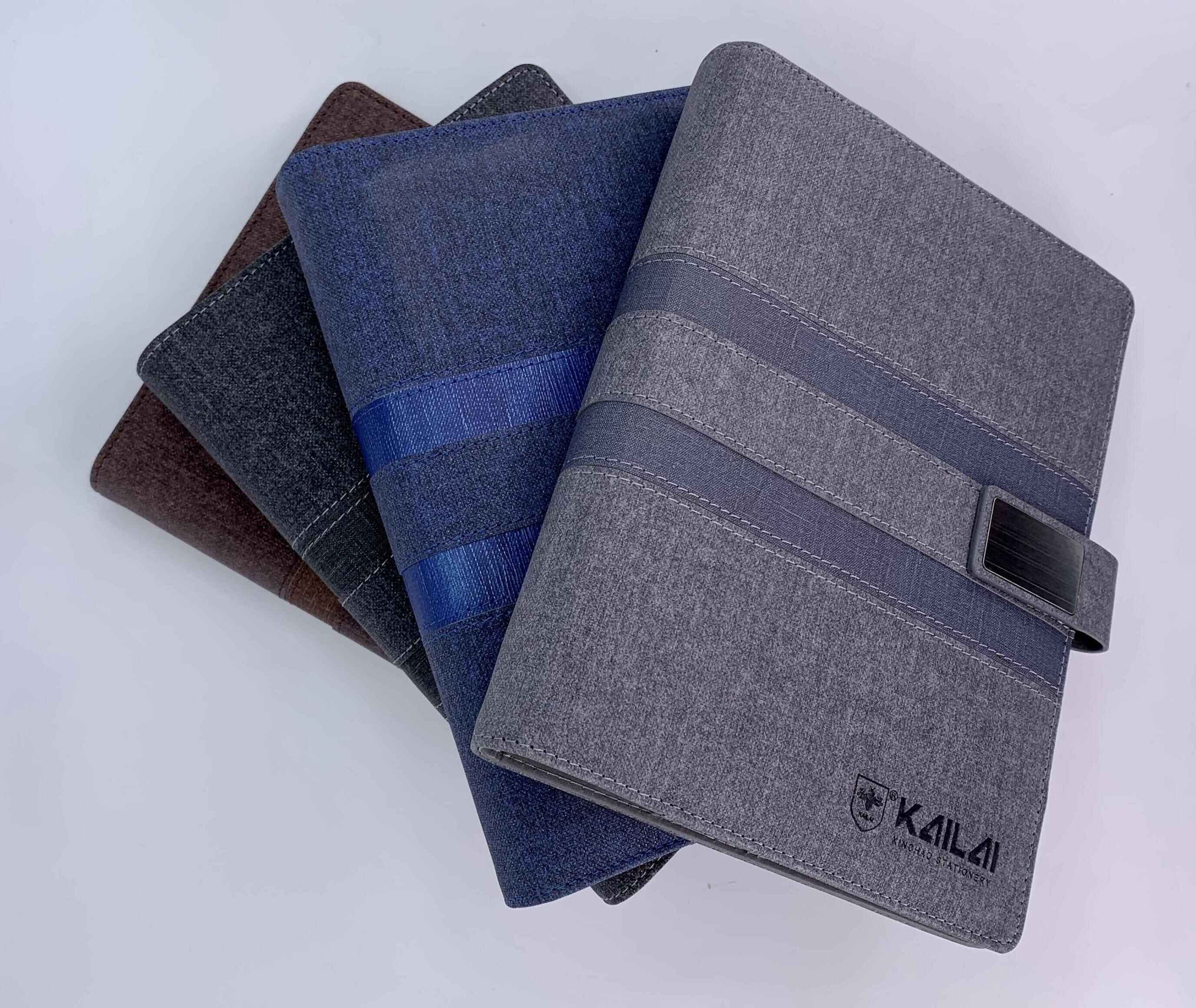 Office stationery classic multifunctional A6+ Organizer pu hard cover binder loose-leaf notebook