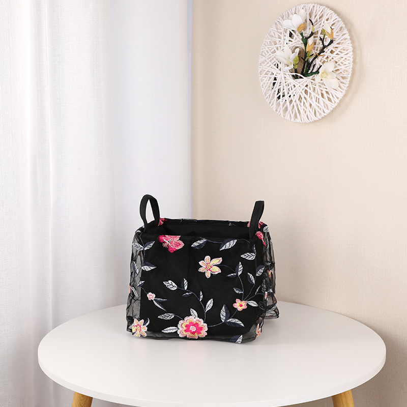 Fabric storage baskets
