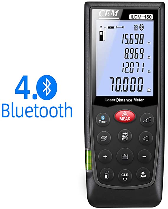 Laser measuring device level Distance Meter