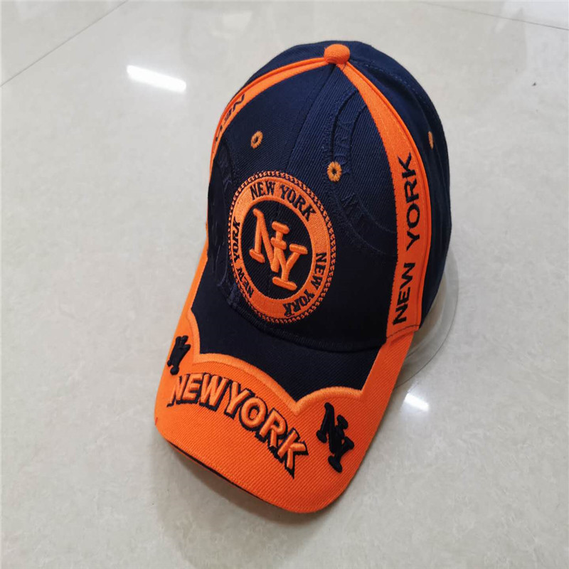6-panels Baseball Cap Joined-Panels Style 100% Polyester