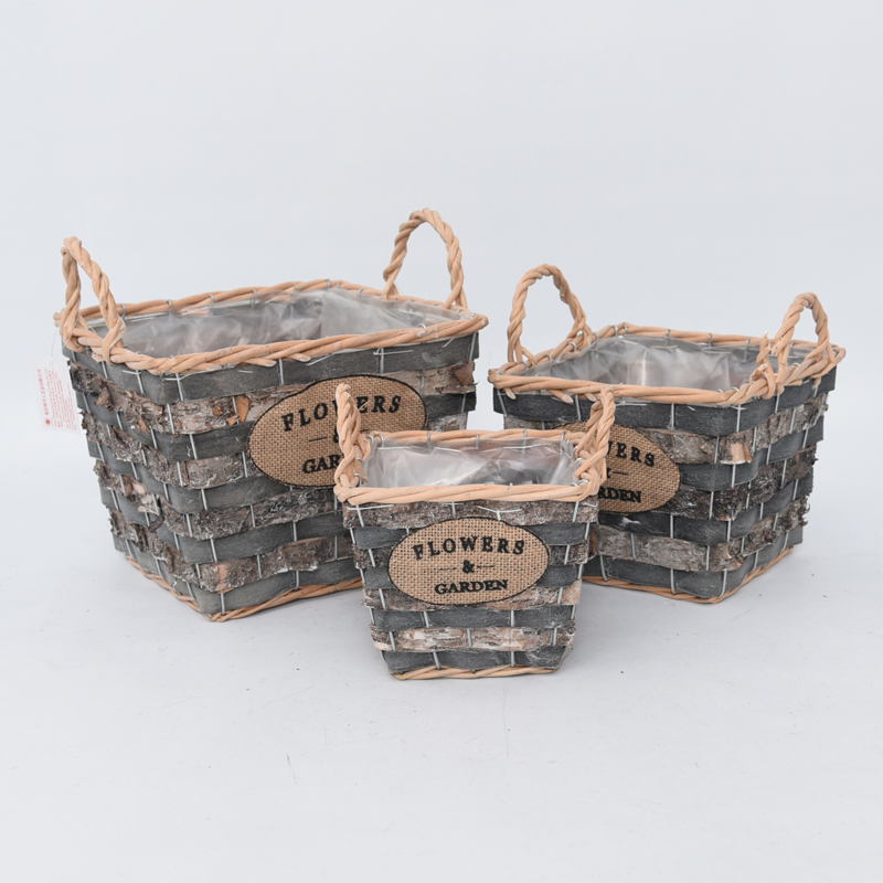 Willow baskets garden baskets plant baskets outdoor plant baskets indoor plant baskets hanging baskets