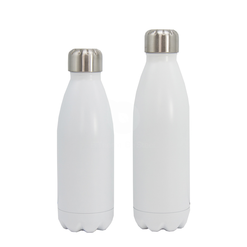 Stainless Steel Vacuum Insulated Sport Water Bottle Cola 350-500 ml