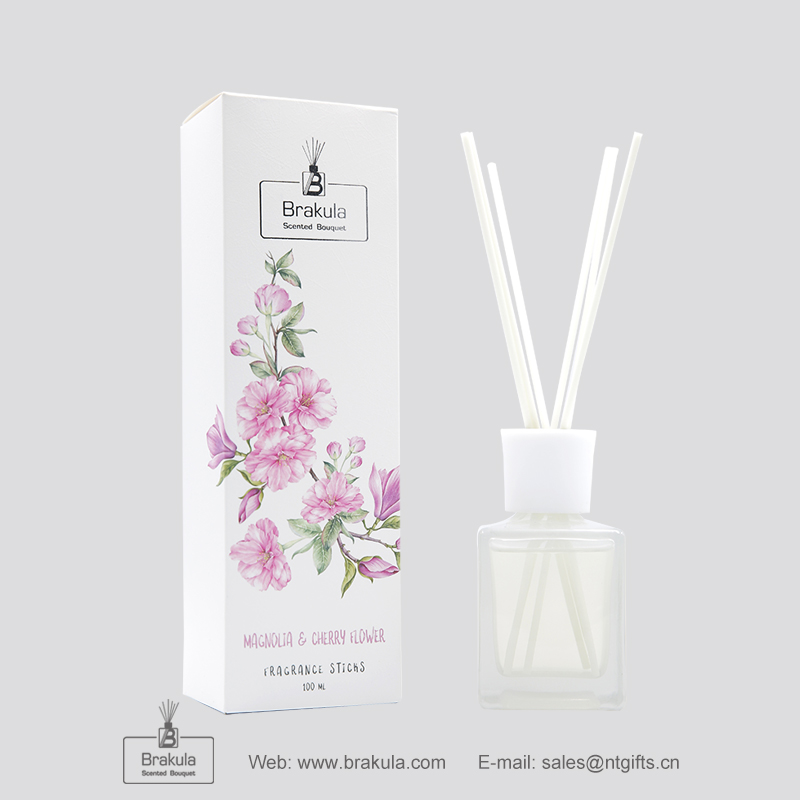 100ml Diffuser-Magnolia & Cherry Flower reed diffuser scented diffuser