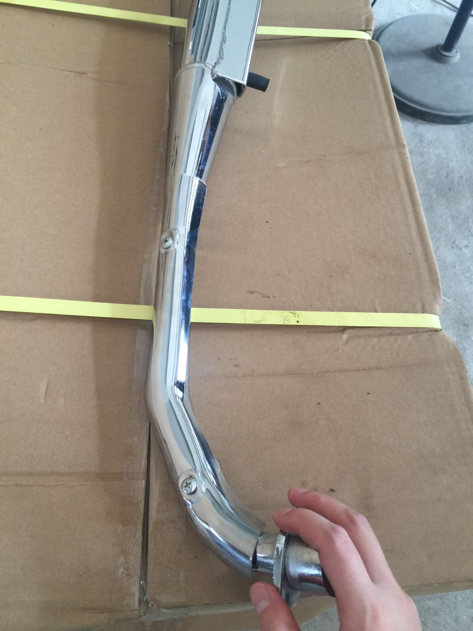 Motorcycle muffler