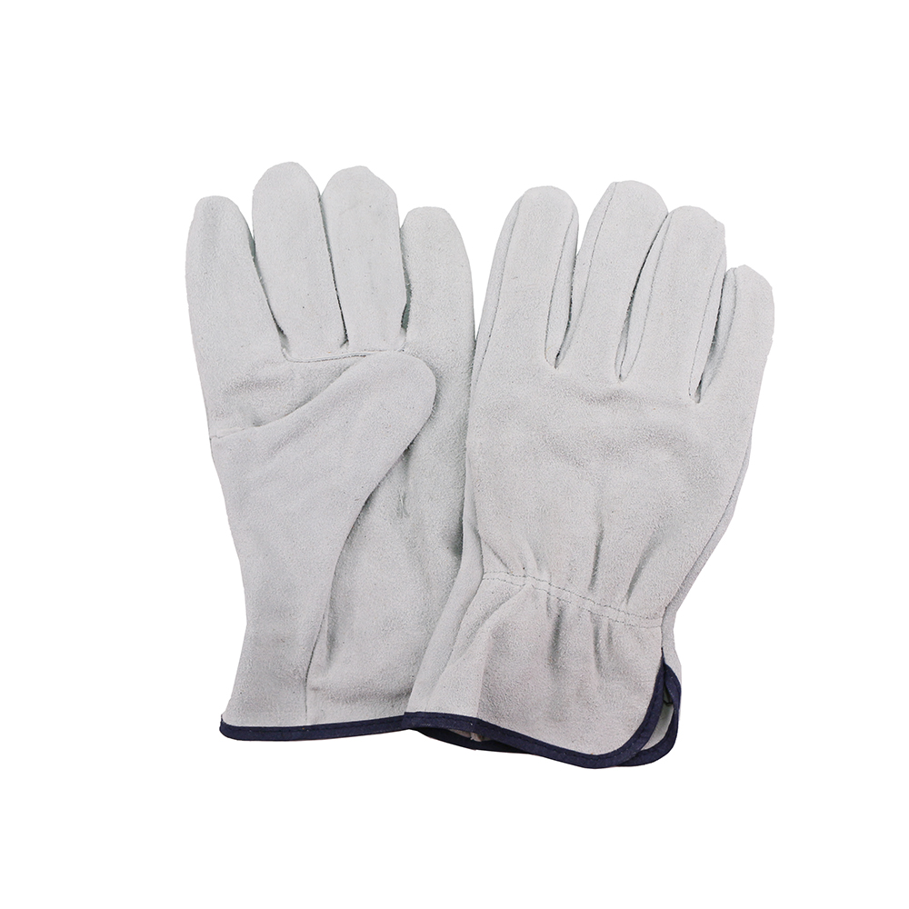 Cow split leather driver glove