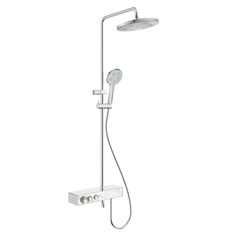 Button switch 3-functions shower column set SD4404B