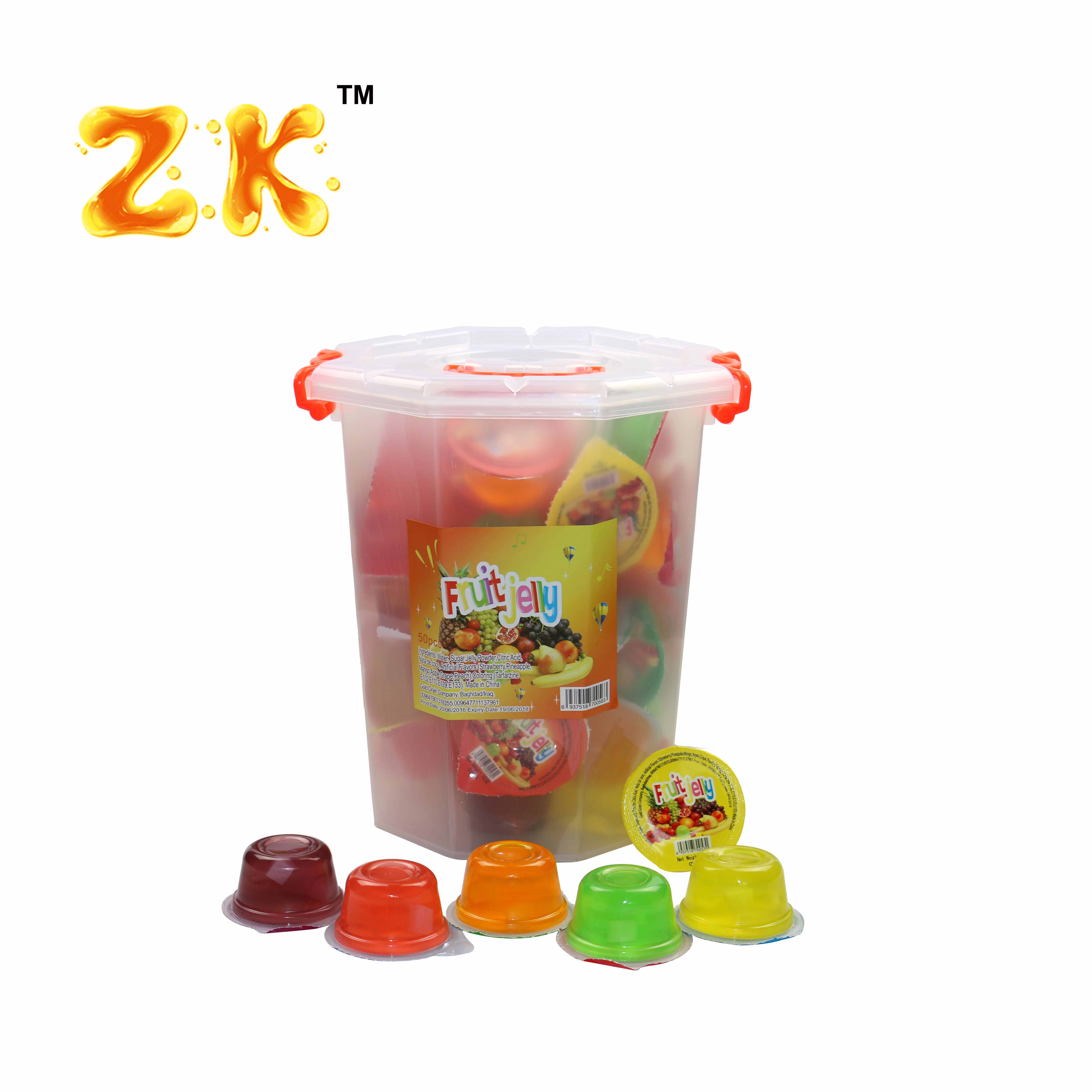 90g Fruit Jelly Cup with coconut