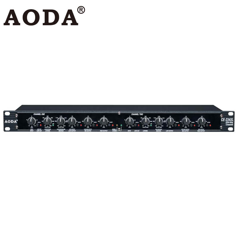 CE-234XL Crossover Stereo 2-way / mono 3-way Electronic Crossover