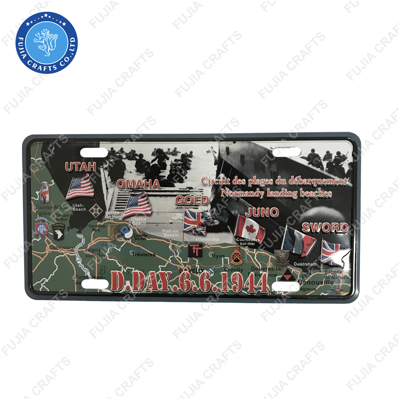 Customized aluminum metal postal card , embossed logo customer design souvenir post card