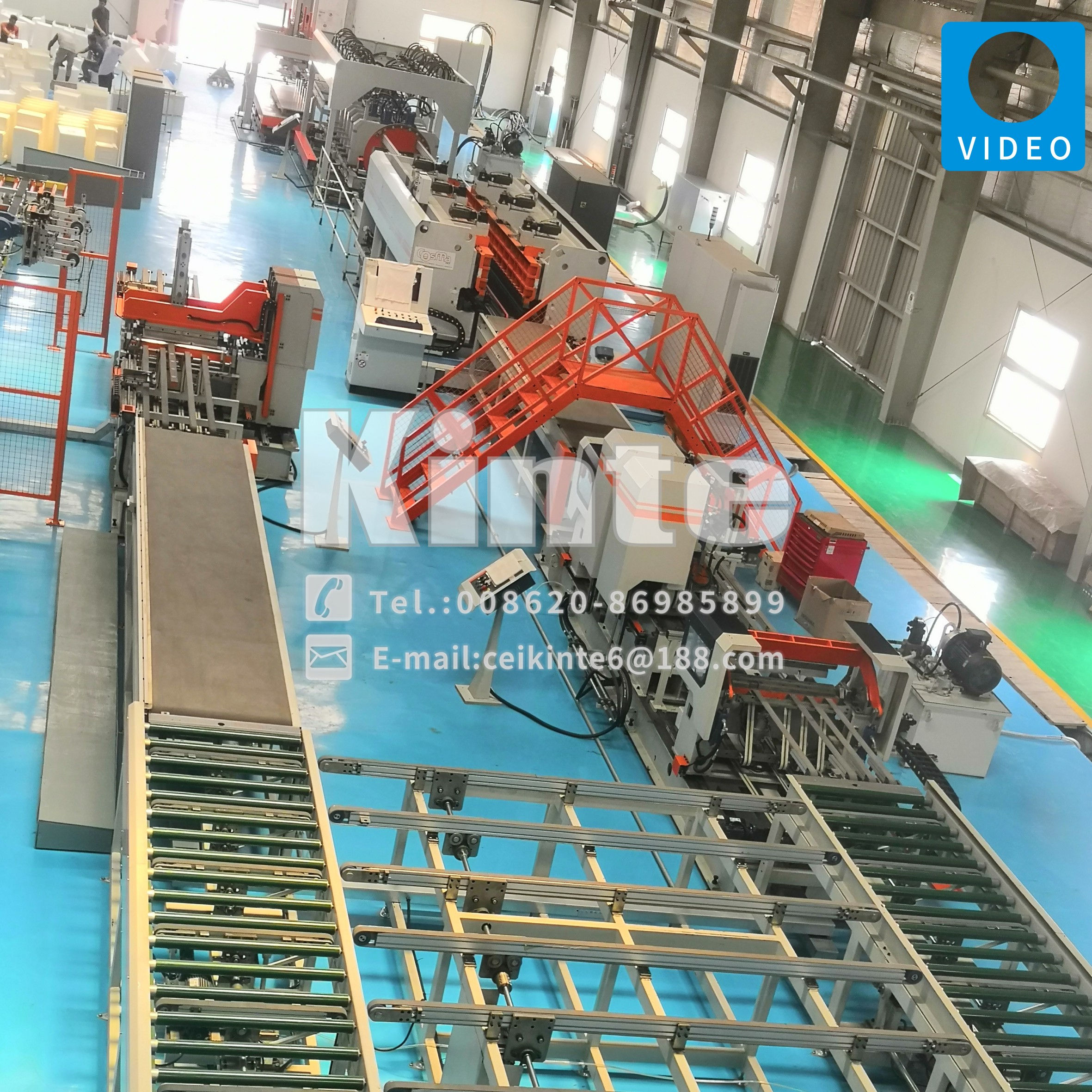 Refrigerator U shell fomring line(with CNC bending machine)