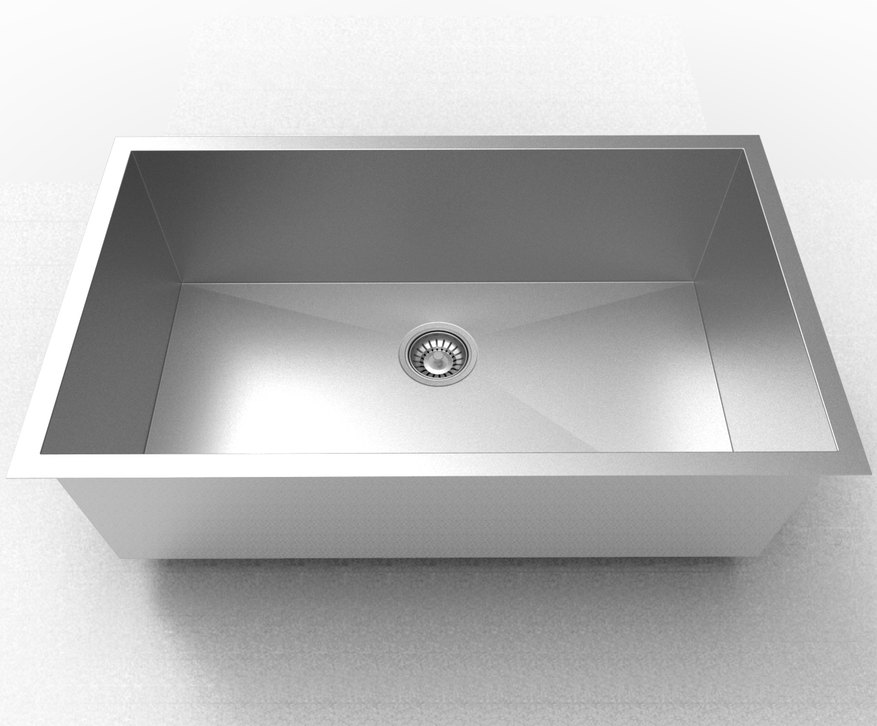 Stainless Steel Handmade Sink, Undermount Sgl. Bowl 3219